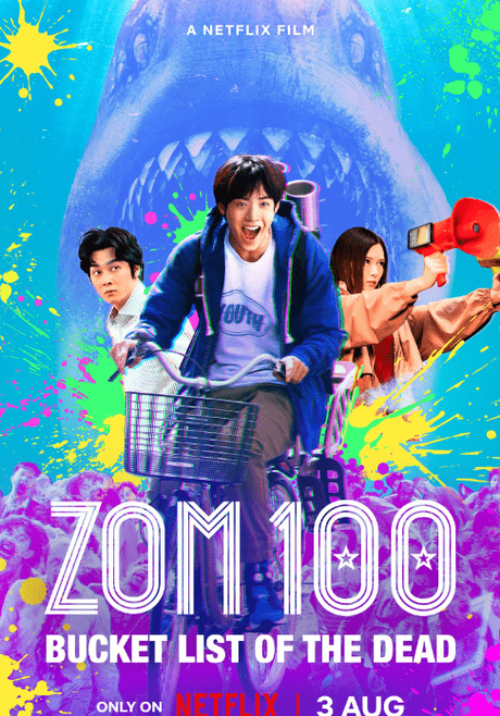 Bullied corporate drone Akira Tendo's adventure into zombie outbreak in Zom 100: Bucket List of the Dead. Experience the Movie Review 