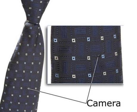 Necktie Hidden Video Camera