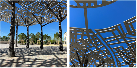 In the shade of the city: Leandro Elrich’s map-shaped aluminium canopy artwork