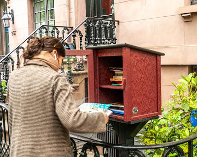 Two more guerilla libraries in Hoboken, NJ