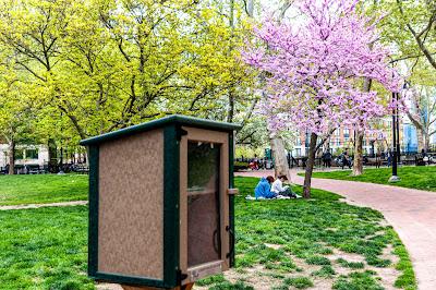 Two more guerilla libraries in Hoboken, NJ