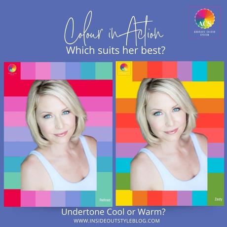 Undertone warm and cool - cool is the winner