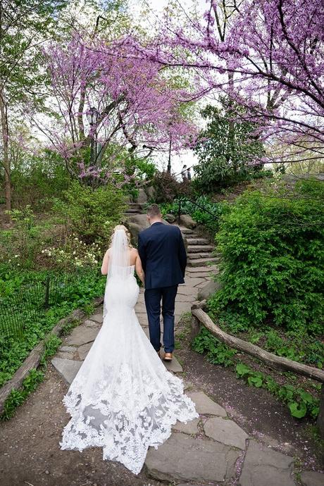 Ashleigh and Dan’s Wedding amongst the Cherry Blossoms at Wagner Cove