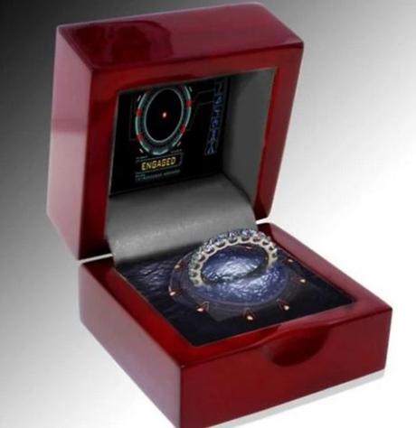 Stargate Engagement Ring Box
