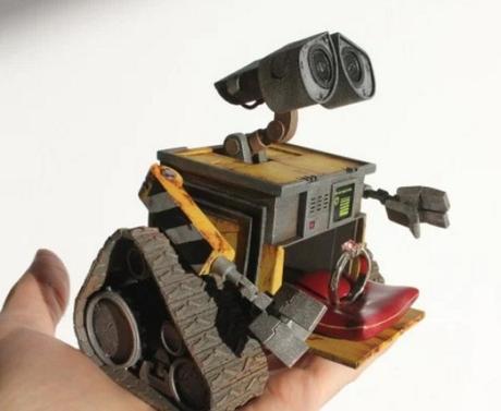 Wall-E custom engagement ring box