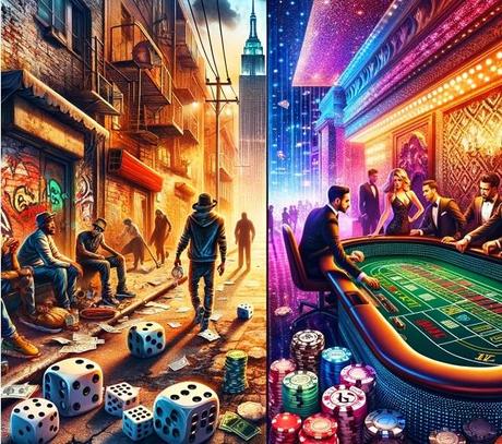 Ten Differences Between Street Craps and Casino Craps