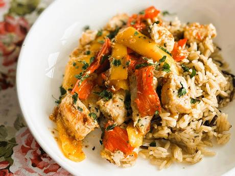 Chicken with Peppers