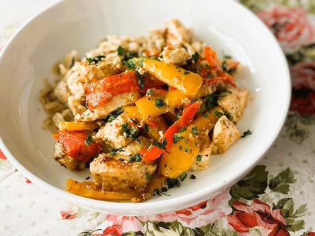 Chicken with Peppers