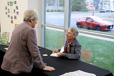 BOOK SALES BENEFIT CAMP BOVEY, Article in the Northeaster Newspaper