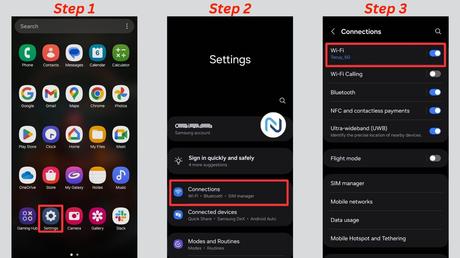 How to Find the Network Security Key on android?