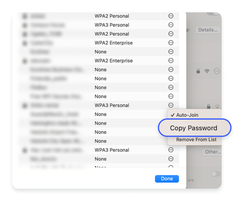 How to Find the Network Security Key On Mac OS