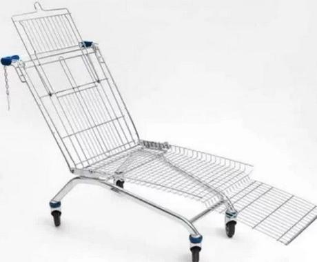 Shopping Trolley lounger