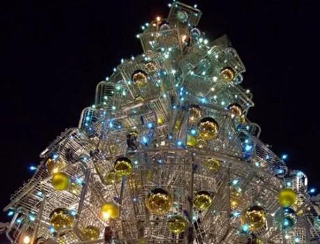 Shopping Trolley Christmas tree