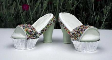 Spotty High Heels Cupcakes