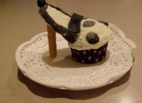 Brown High Heels Cupcakes