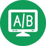 A/B Testing and Website Optimization: Ultimate Guide A/B Testing Icon