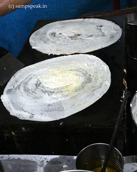 Art of dosa making ! Art of dosa making !