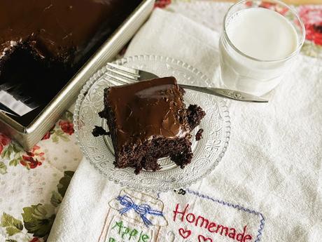 Depression Era Chocolate Cake