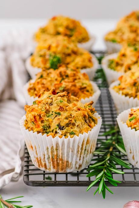 Savory Vegetable Muffins