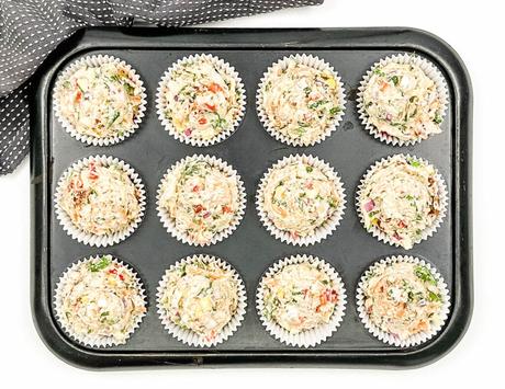 Savory Vegetable Muffins