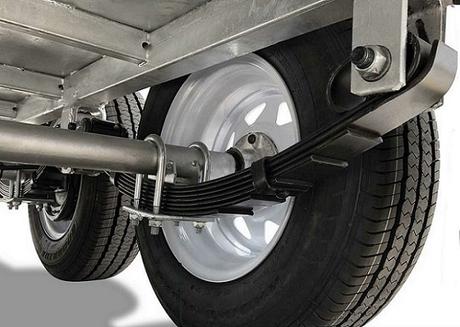 How to replace leaf springs on a trailer
