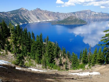 crater lake national park oregon usa