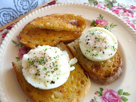 Oven Poached Eggs