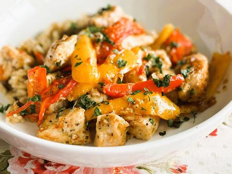 Chicken with Peppers