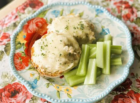 Horseradish Cheddar Tuna Melts