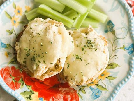 Horseradish Cheddar Tuna Melts