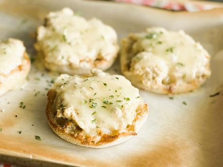 Horseradish Cheddar Tuna Melts