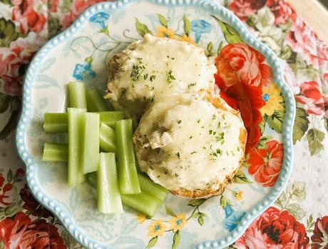 Horseradish Cheddar Tuna Melts