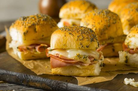 Ham and cheese sliders Hawaiian cuisine