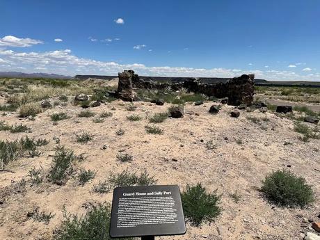 Our Pictures of Fort Craig #6 - Guard House Ruins