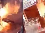 Royal Enfield Bike Explodes Like Bomb Summer, People Injured, Video Will Make Shiver