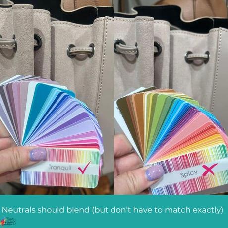 How to Use a Colour Swatch When Shopping and Match Colours to Your Palette