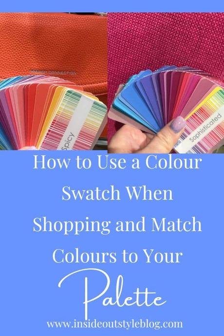 How to Use a Colour Swatch When Shopping and Match Colours to Your Palette