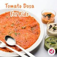 Today, we’re spicing up the breakfast routine with a delightful twist: Tomato Dosa for Kids! it’s also a fun and colorful way to start the day.