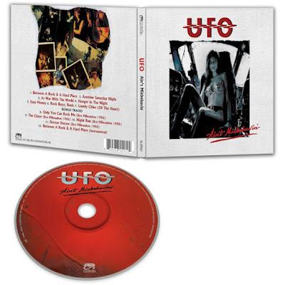 UK Rock Legends UFO Reissue Rare 1988 EP With Vintage Live Bonus Tracks & Other Treasures!