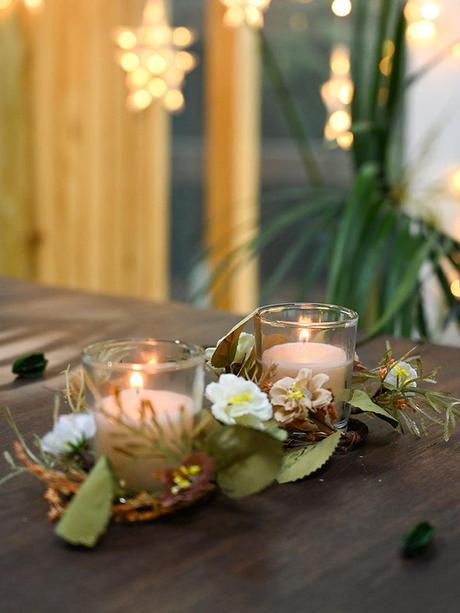 Blossom Beige 2 Pieces Scented Candles