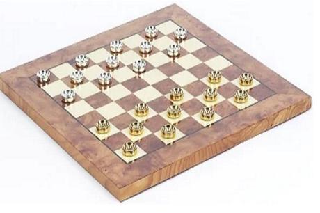 Bello Games Eleganza Checkers Set