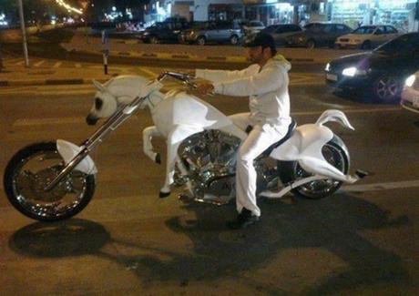 White Stallion Motorcycle