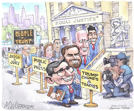 A Line For Trump's Toadies