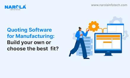 Quoting Software for Manufacturing