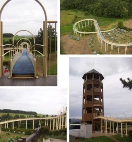 The Worlds Longest Playground Slide