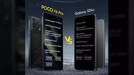 Samsung Galaxy S24+ fails in front of Poco F6 Pro!  Claim Pokor, you agree