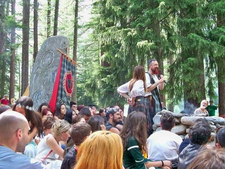 Celtica Valle d'Aosta 2016: the closing ceremony at the Menhir