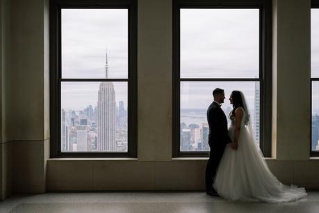 Emma and Rob’s Elopement Wedding in the Ladies’ Pavilion in April