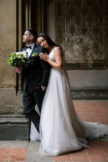 Emma and Rob’s Elopement Wedding in the Ladies’ Pavilion in April