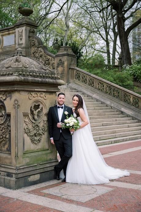 Emma and Rob’s Elopement Wedding in the Ladies’ Pavilion in April